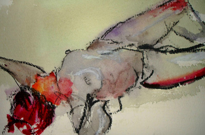 St Ives Nude Reclining