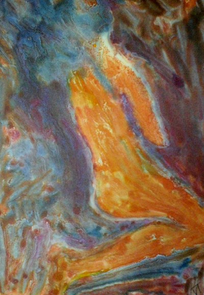 St Ives Nude Reclining